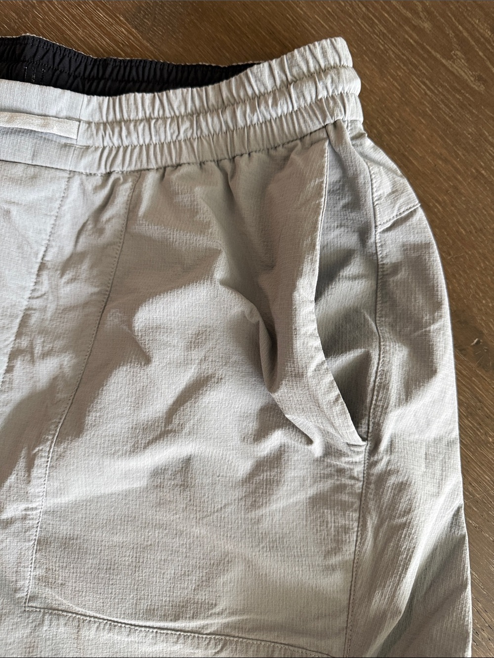 lululemon athletica Gray Athletic 5” Drawstring Shorts - Picture 5 of 7